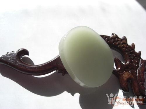 青海昆侖玉精品 靚水頭青白玉牌子